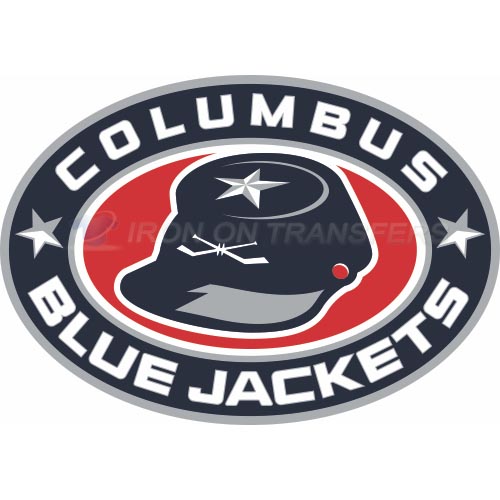 Columbus Blue Jackets Iron-on Stickers (Heat Transfers)NO.126